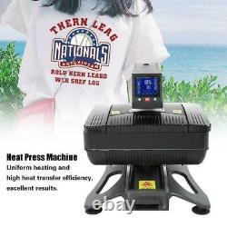 Heat Press Transfer Printing Machine Diy Printer T-shirt Sublimation 1500w New