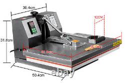 Heat Transfer Presse Machine 110V 2000W 3838cm for Clothes T-shirt DIY Printing
