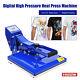 High Pressure Heat Press Machine Digital T-shirt Clamshell Sublimation 15x15