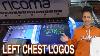 How To Embroider Left Chest Logos Easy With The Mighty Hooping Station