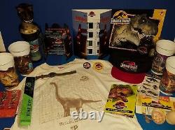 Jurassic Park Promo / Swag Lot, Watch, Press Kit W Slides, T Shirt, Cast Invite++