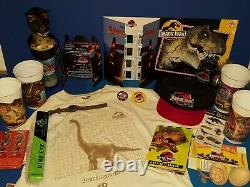 Jurassic Park Promo / Swag Lot, Watch, Press Kit W Slides, T Shirt, Cast Invite++