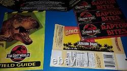 Jurassic Park Promo / Swag Lot, Watch, Press Kit W Slides, T Shirt, Cast Invite++