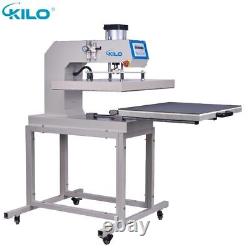 KILO 24x32 Large Format Single Station Pneumatic Heat Press Machine for T-shirt