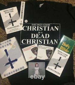 Marilyn Manson Blasphemy Box with tee shirt NUMBERED 207 of only 1500 pressed