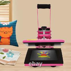 NEW 11.89inches Heat Press Machine FOR DIY T Shirts/T Shirt Press Machine Pink