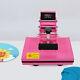 New 11.89inches Heat Press Machine For Diy T Shirts/t Shirt Press Machine Pink