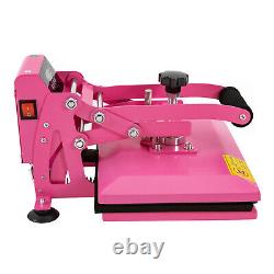 NEW 11.89inches Heat Press Machine FOR DIY T Shirts/T Shirt Press Machine Pink