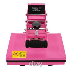 NEW 11.89inches Heat Press Machine FOR DIY T Shirts/T Shirt Press Machine Pink