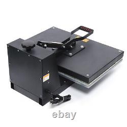 NEW 16x 24 Heat Press Clamshell Machine With LCD T-shirt Sublimation Transfer