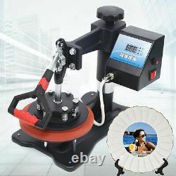 New 10 T-Shirt Heat Press Transfer Machine Digital Printing Sublimation Mug Hat