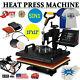 New 5 In 1 Digital 15x12 Heat Press Machine Transfer Sublimation T-shirt Diy