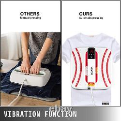 Portable Heat Press 10 x 10 T-shirts DIY Digital Sublimation Transfer Print