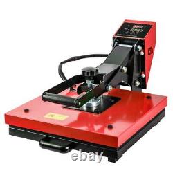 RED 15x15 T-Shirt Heat Press Machine Sublimation Transfer