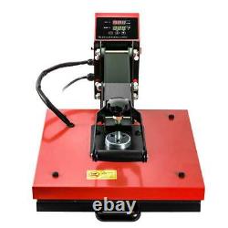 RED 15x15 T-Shirt Heat Press Machine Sublimation Transfer