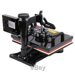 Ridgeyard 5In1/8 In1 15x12 /15x15 Digital Transfer T-Shirt Heat Press Machine