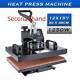 Secondhand Heat Press Machine 360° Swing Digital Sublimation T-shirt Pad 12x15