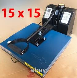 Seller Refurbished 15 x 15 Digital Clamshell T-Shirt Heat Press Transfer Machine