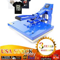 Semi-Auto Heat Press Machine 16x 20 Clamshell Sublimation Transfer for T-shirt