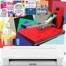 Silhouette White Cameo 4 Heat Press T-shirt Business Bundle With Heat Press, Htv
