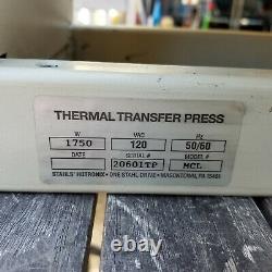 Stahls Hotronix MCL Heat Press Thermal Transfer Custom T-Shirt Press Iron 15x15