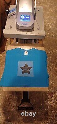 Stahls hotronix t shirt heat press machine 16x20 read description