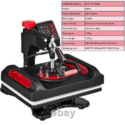 Swing Away Digital Heat Press 12x15in T-shirt Sublimation Transfer Machine US