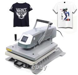 T-Shirt Heat Press Machine 16×20 Shaking Head Transfer Machine LCD Display Clot