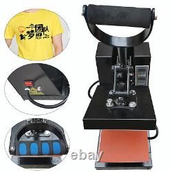 T-Shirt Heat Press Sublimation Transfer Machine Compact 6 x 6 Digital Display