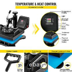 T-Shirt Heat Press Transfer Sublimation HP230B Pants Clamshell Hat Cap BRAND NEW