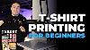 T Shirt Printing For Beginners With A Heat Press