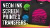 T Shirt Trends How To Print Neon Inks With Your Heat Press