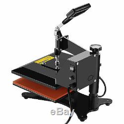 Teflon 12x10 Clamshell Heat Press Transfer Digital Sublimation Machine T-shirt