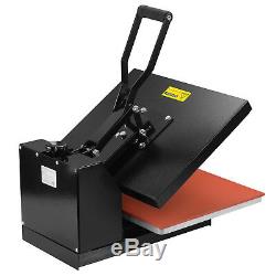 Teflon 16x20 Digital Clamshell Heat Press Transfer T-shirt Sublimation Machine