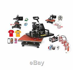 ToWorldwide 9 In 1 Heat Press Machine Digital Tshirt Printing Machine, Heat Press