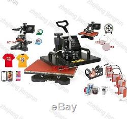 ToWorldwide 9 In 1 Heat Press Machine Digital Tshirt Printing Machine, Heat Press