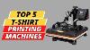 Top 5 Best T Shirt Printing Machines 2022 On Amazon