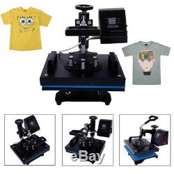 Transfer Sublimation T-Shirt Heat Press Machine with LCD Temperature Control US