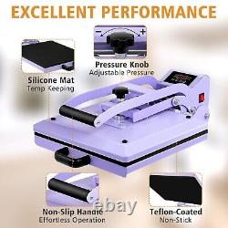UOKRR Heat Press Machine 15 15 Sublimation Printer Transfer for DIY T-shirt