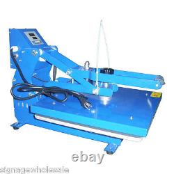 USA 16 x 20 Clamshell Auto Open t Shirt Heat Press Machine Horizontal Version