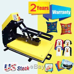 USA Clamshell Auto Open T-shirt Heat Press Machine 16x20 with Slide Out Style