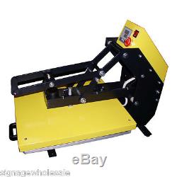 USA Clamshell Auto Open T-shirt Heat Press Machine 16x20 with Slide Out Style
