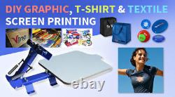 US Stock 1 Color 1 Station Silk Screen Printing Machine T-Shirt Press Printer