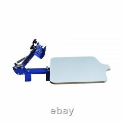 US Stock 1 Color 1 Station Silk Screen Printing Machine T-Shirt Press Printer