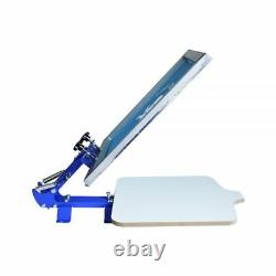 US Stock 1 Color 1 Station Silk Screen Printing Machine T-Shirt Press Printer