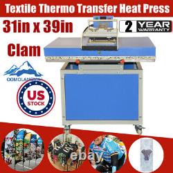 US Stock 31 x 39in Hand Force Textile Thermo Tshirts Transfer Heat Press Machine