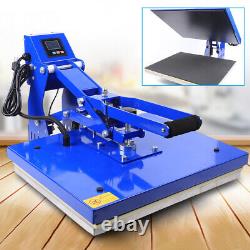 Upgraded Auto Open Heat Press Machine Clamshell 16x20 Slide Out Base T Shirt htv