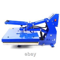 Upgraded Auto Open Heat Press Machine Clamshell 16x20 Slide Out Base T Shirt htv