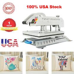 Upgraded Swing Away 16x20 3D Sublimation T-Shirt Heat Press Machine USA