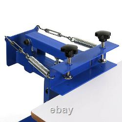 VEVOR 4 Color 2 Station Silk Screen Printing Machine Press Equipment T-Shirt DIY